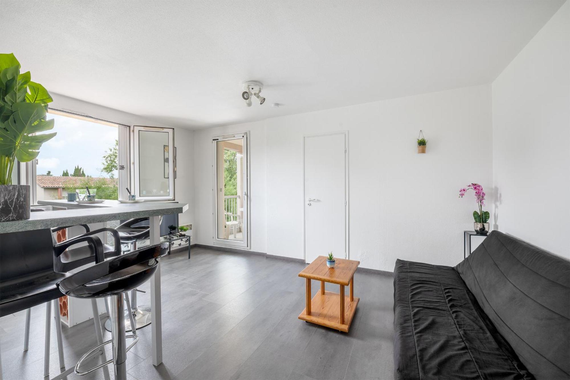 T2 Rangueil - Terrasse + 2 Parkings - 4 Personnes Apartment Toulouse Luaran gambar