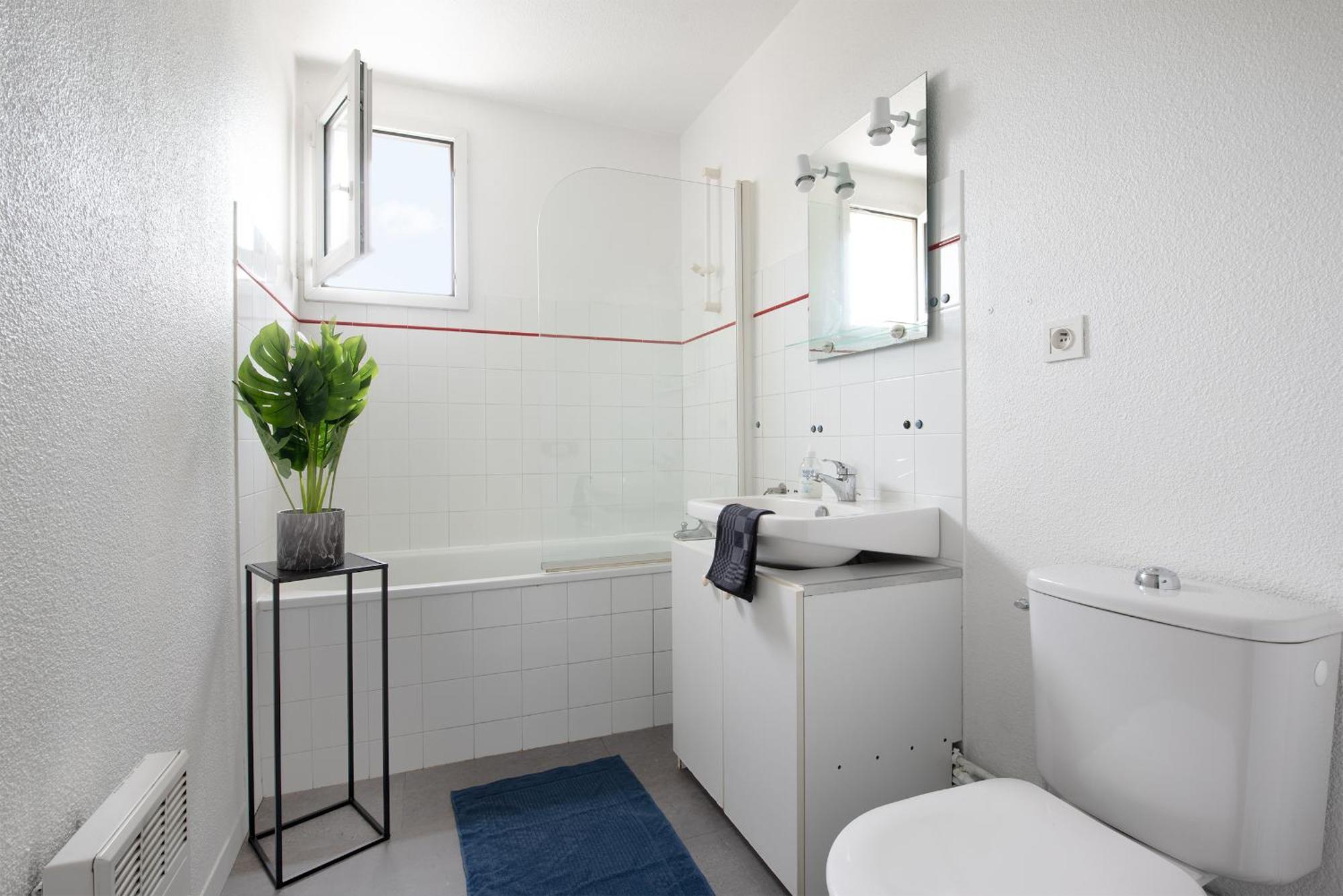 T2 Rangueil - Terrasse + 2 Parkings - 4 Personnes Apartment Toulouse Luaran gambar